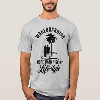 T-shirt Wakeboard More than A Sport C'est un mode de vie