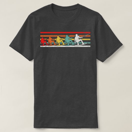 T-shirt Wakeboard Vintage (Design devant)