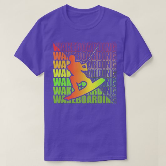T-shirt Wakeboard Wakeboard Wakeboard Freestyle DNA 5 (Design devant)