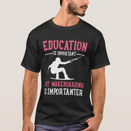 T-shirt Wakeboard Wakeboard Wakeboard Wakeboard Wakeboard (Devant)