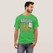 T-shirt Wal-Lex Retro Bowling Rollerway Vintage (Devant entier)