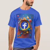 T-shirt wali Facebook : Design tendance directemen (Devant)