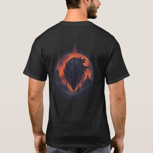 T-shirt Walk Through Fire – 24 Hard Lines Warrior Shirt (Dos)
