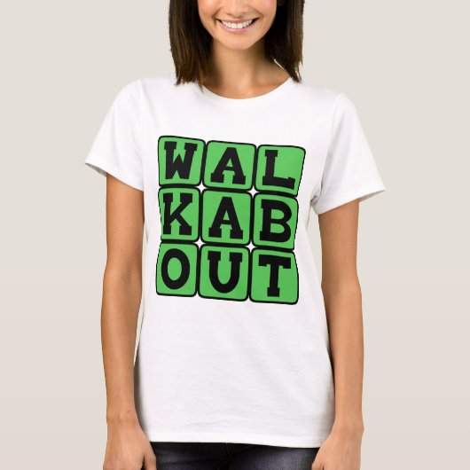 T-shirt Walkabout, aventure australienne (Devant)