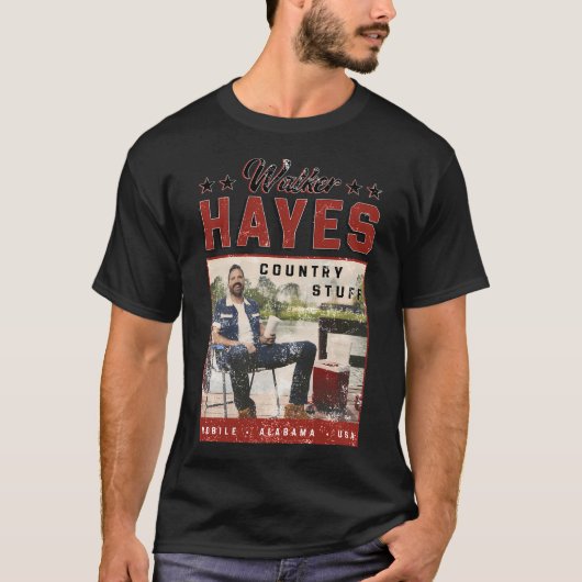 T-shirt Walker Hayes (Devant)