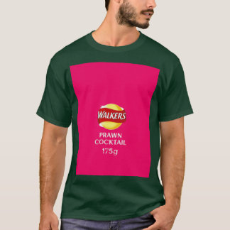 T-shirt Walkers Prawn Cocktail Crises design