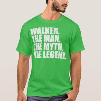 T-shirt WalkerWalker Nom Walker nom donné Walker