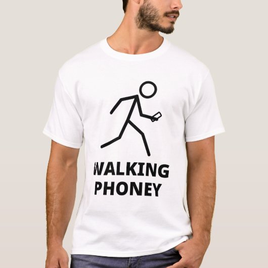 T-Shirt Walking Phoney (Devant)