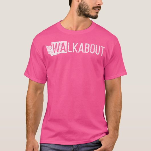 T-shirt Walking Wa (Devant)