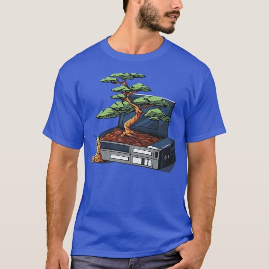 T-shirt Walkman Bonsai par Tobe Fonseca (Devant)
