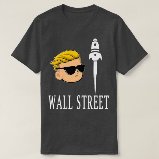 T-shirt Wall Street Rocket 1 (Design devant)