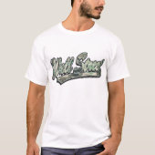 T-shirt Wall Street-Script-In-Bill (Devant)