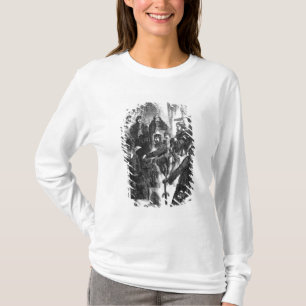 T-shirt Wallace a couronné avec le laurier dans