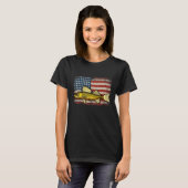 T-shirt Walleye Fishing Usa (Devant entier)