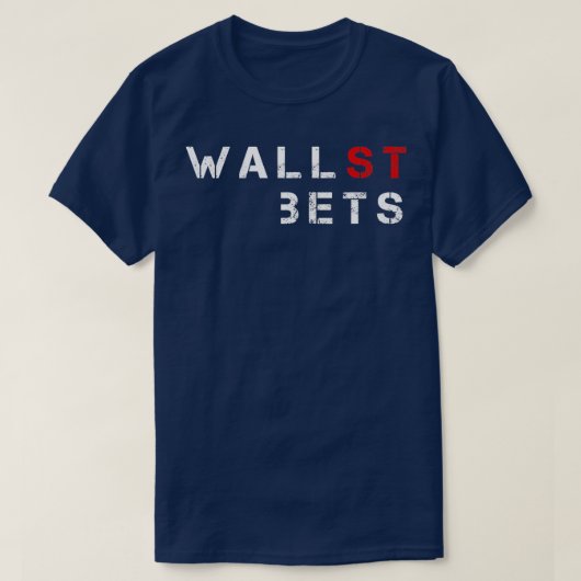 T-shirt WallStBets Subreddit Marché Stock Trading 11 (Design devant)