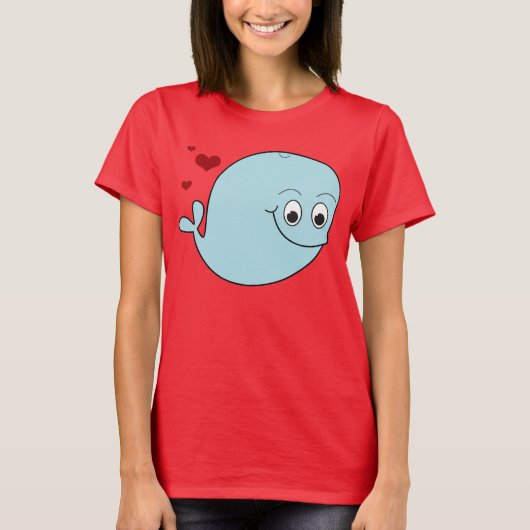 T-shirt Wally Whale (Devant)