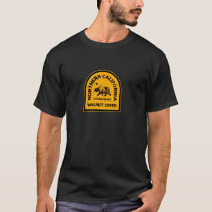 T-shirt Walnut Creek CA Style Vintage Nord de la Californi