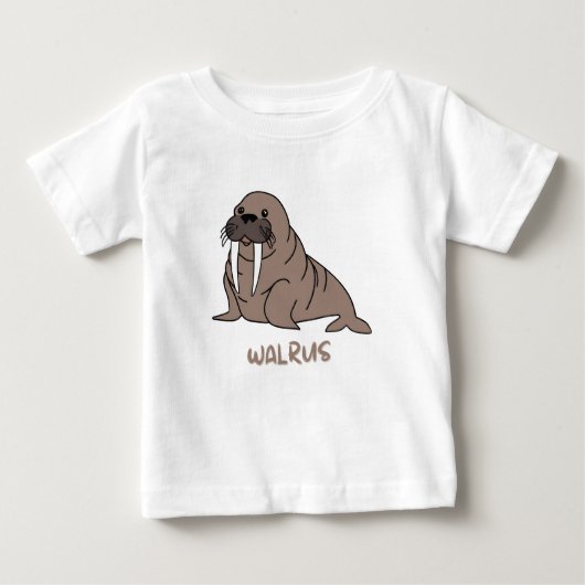 T-shirt Walrus pour enfants (Devant)