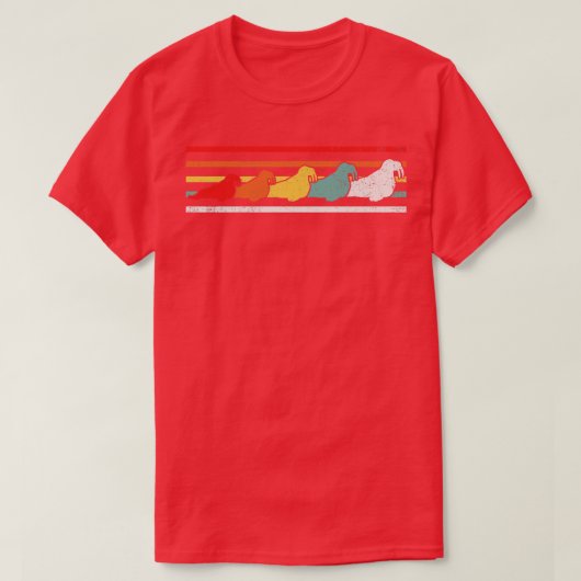T-shirt Walrus Vintage 2 (Design devant)