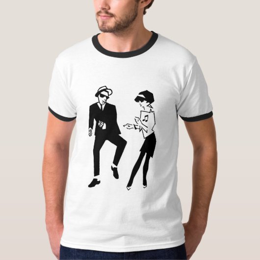 T-shirt Walt Jabsco et battement de Betty (Devant)