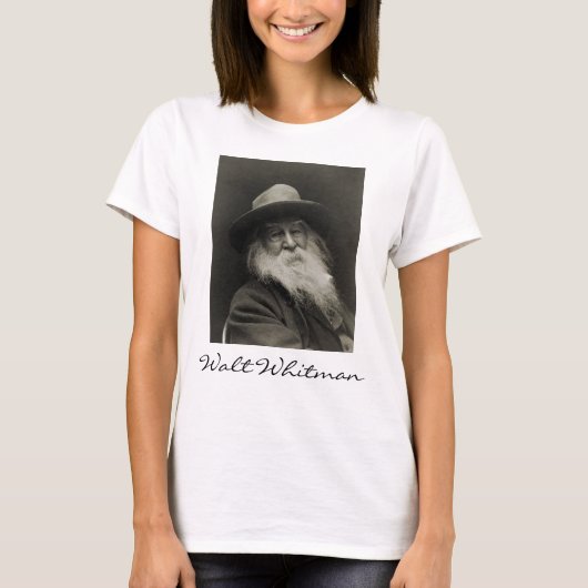T-shirt Walt Whitman (Devant)