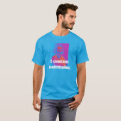 T-shirt Walt Whitman Multitudes (Devant entier)