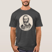 T-shirt Walt Whitman "résistent à beaucoup, obéissent peu (Devant)