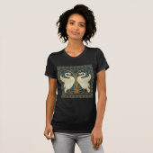 T-shirt Walter Crane Swan (Devant entier)