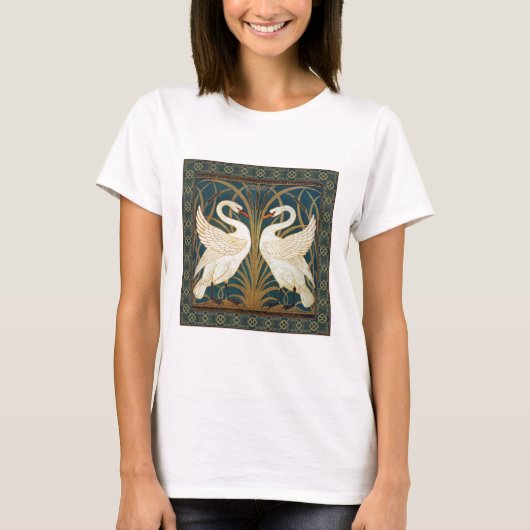 T-shirt Walter Crane Swan (Devant)