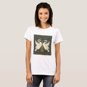 T-shirt Walter Crane Swan (Devant entier)