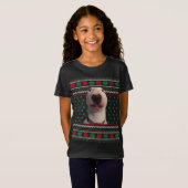T-Shirt Walter Dog mème de Noël laid Sweater Noël Noël Noë (Devant entier)