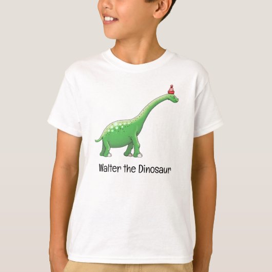 T-shirt Walter le Dinosaur (Devant)