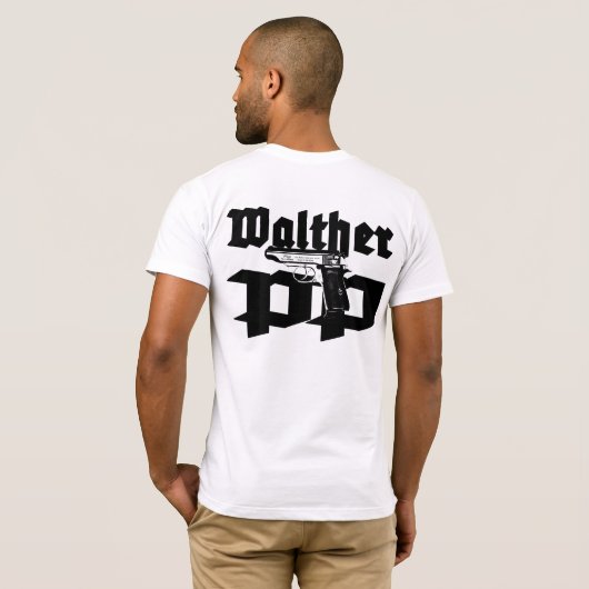 T-shirt Walther pp (Dos entier)