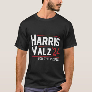 T-shirt Walz 2024 Président American Kamala Harris Waltz