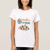T-Shirt Wander Woman - Adventure Await (Devant)