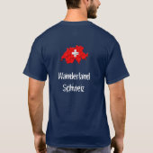 T-shirt Wanderland Schweiz (Dos)