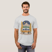 T-shirt Wanderlust - Adventure Await (Devant entier)