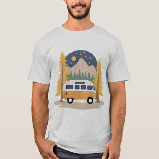 T-shirt Wanderlust - Adventure Await