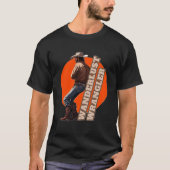T-shirt Wanderlust Cowboy - Adventure Await (Devant)