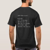 T-shirt Wanderlust Tee (Dos)