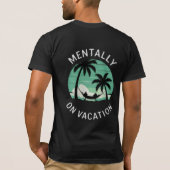 T-Shirt Wanderlust | Voyager Explorer Plus d'Avent (Dos)
