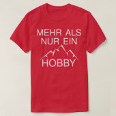 T-shirt Wandern Leidenschaft (Design devant)