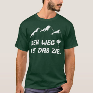 T-shirt Wandern Weg