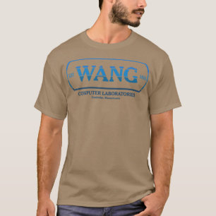 T-shirt WANG Ordinateurs BlueRetro RxTp