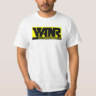 T-shirt WANR Toledo tout le logo de la radio 15 de