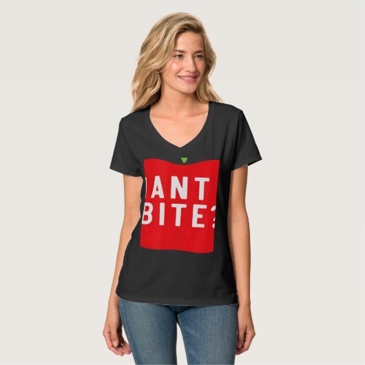 T-shirt Want A Bite Apple Picking Squad Apple Fruit  Apple (Devant entier)