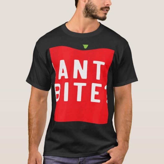 T-shirt Want A Bite Apple Picking Squad Apple Fruit  Apple (Devant)
