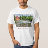 T-shirt War Eagle Mill et Waterfall (Devant)
