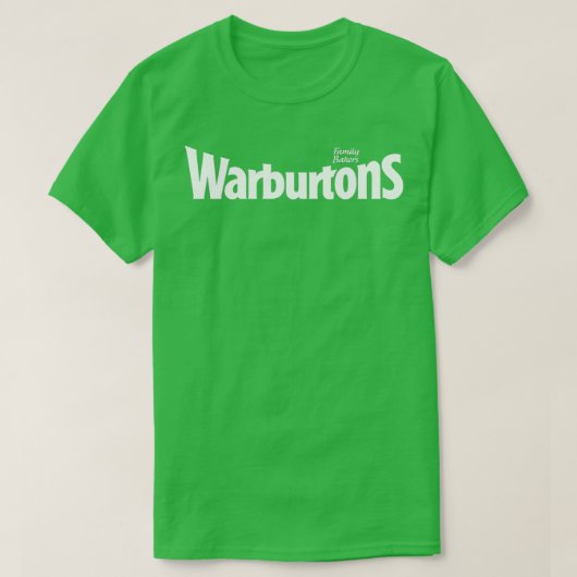 T-shirt Warburtons vintages et 90 137 (Design devant)
