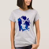 T-shirt Wareham White Rabbit Dames Tee (Devant)